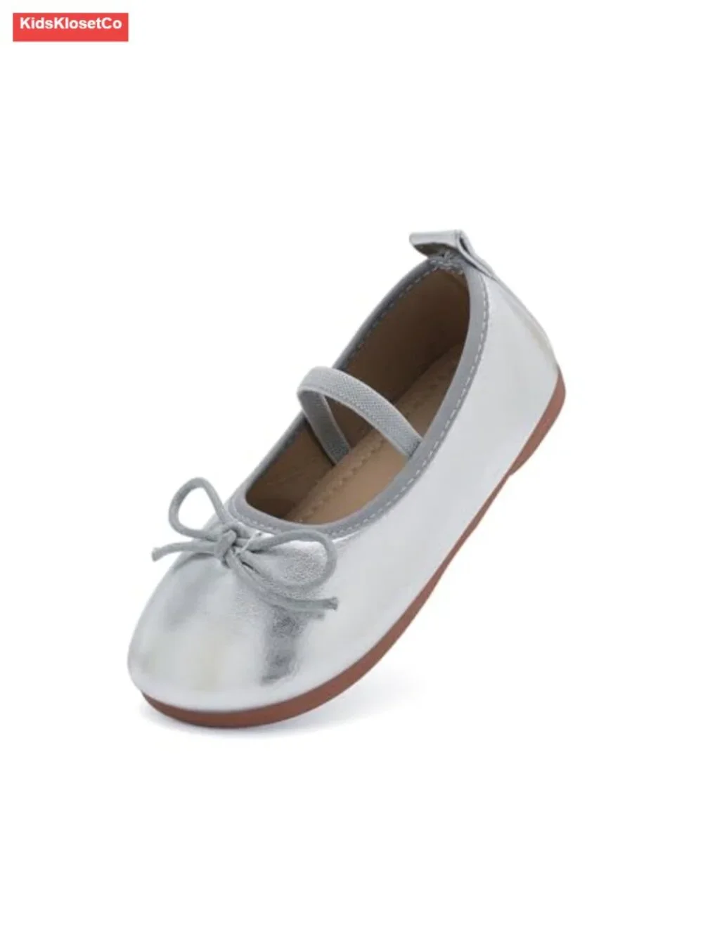 Toddler Girls Dress Shoes Mary Jane Flats Bow Flower Loafers School Uniform